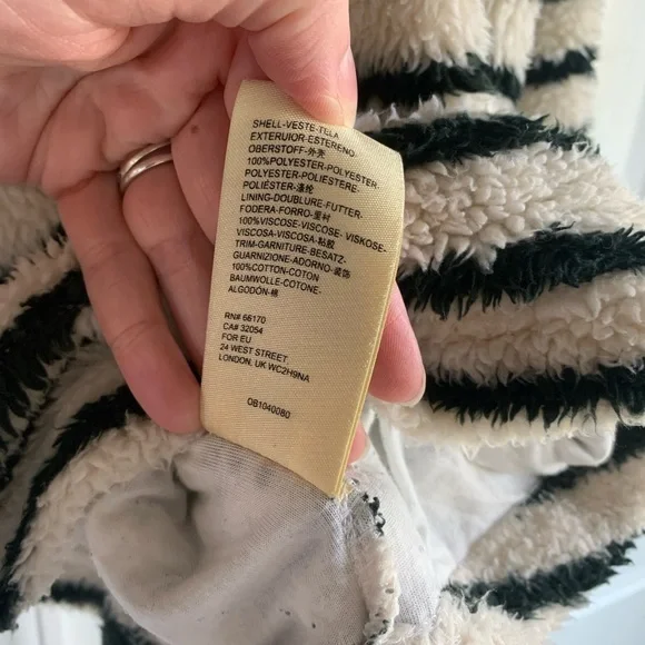 Free people Breton stripped fuzzy pullover - Picture 7 of 10